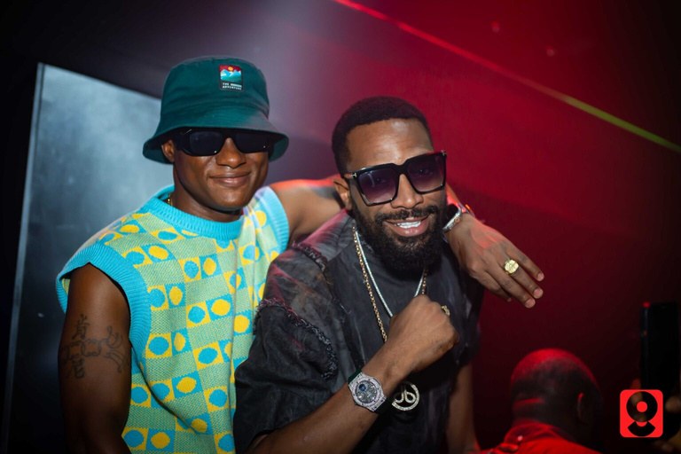 DJ Kenny with a guest artist
